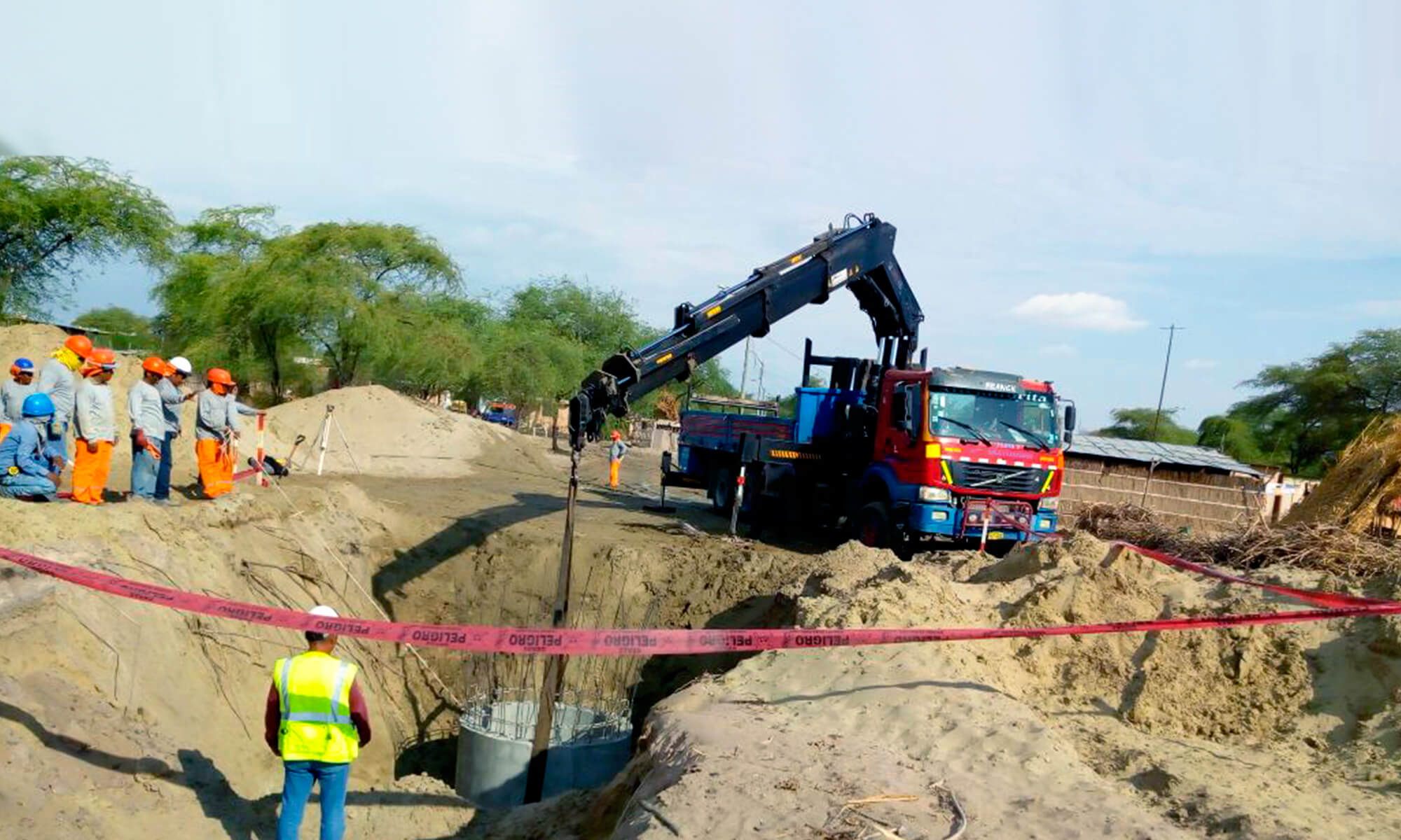 MEJORAMIENTO DEL SISTEMA DEL AGUA POTABLE Y CONSTRUCCIÓN DEL SISTEMA DE ALCANTARILLADO EN EL DISTRITO DE CATACAOS – PIURA 2